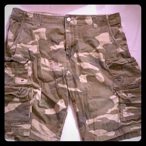 Men’s Camo Cargo Shorts